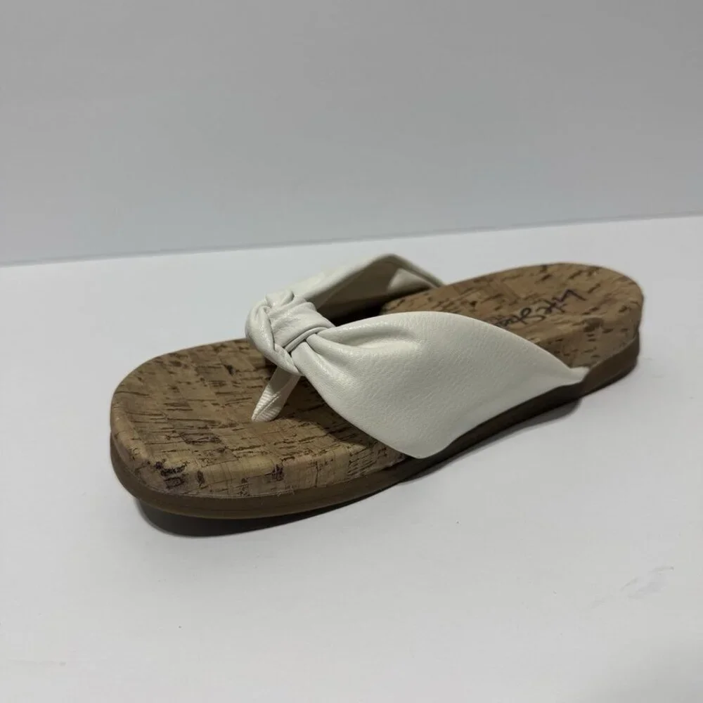 Lifestride Womens Happy Sandals Size 6 Wide